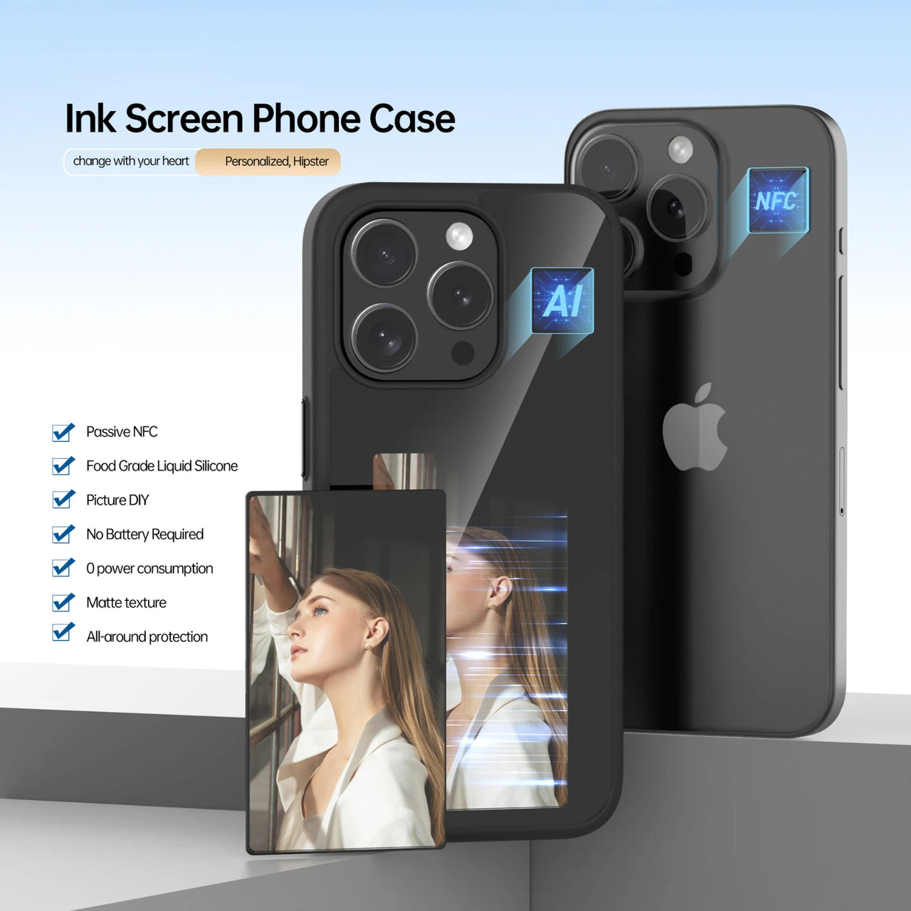 SmartScreen NFC Phone Case