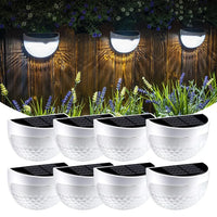 Thumbnail for SolarGlow 6LED Eco-Wall Lights (2-Pack) – Waterproof Outdoor Lighting for Stairs, Fences, and Gardens