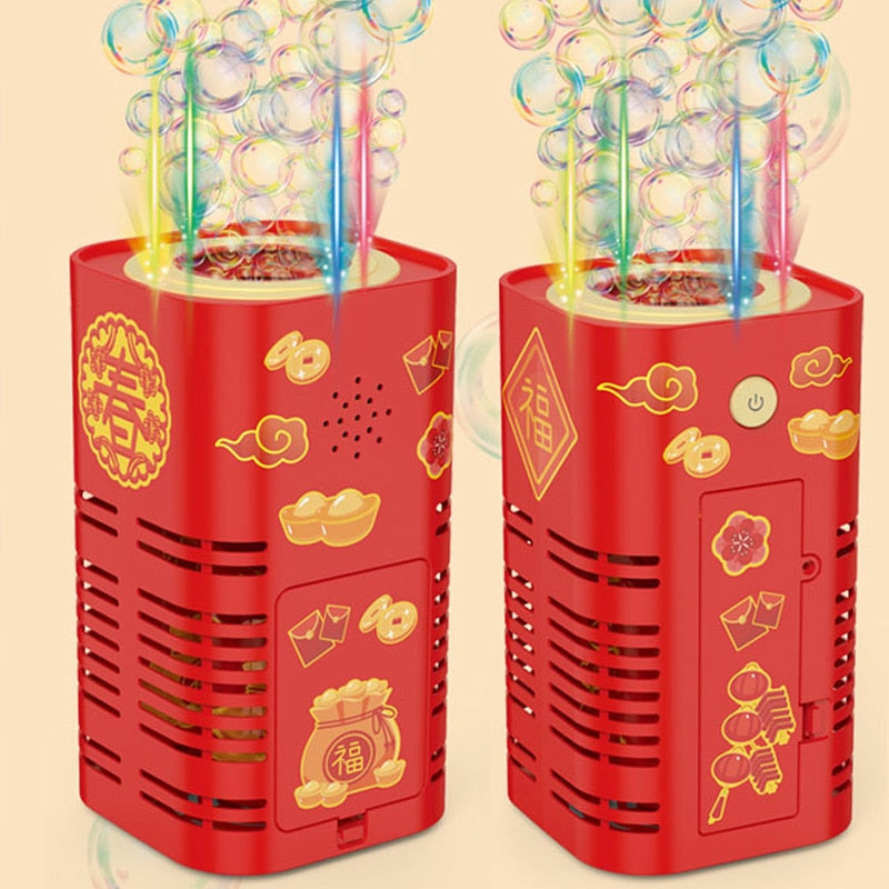 Fireworks Bubble Machine