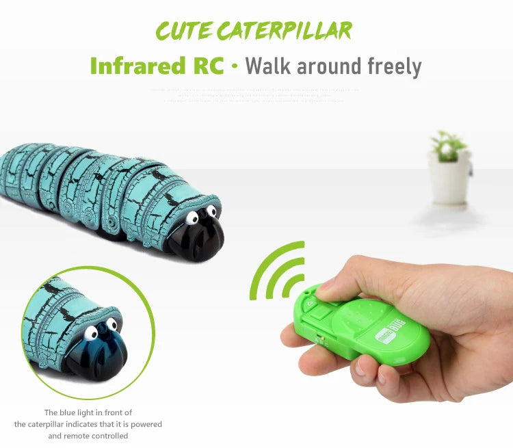 Creepy Crawly RC Caterpillar: The Ultimate Remote Control Halloween Toy